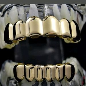 14K gold plated HIP HOP GRILLZ